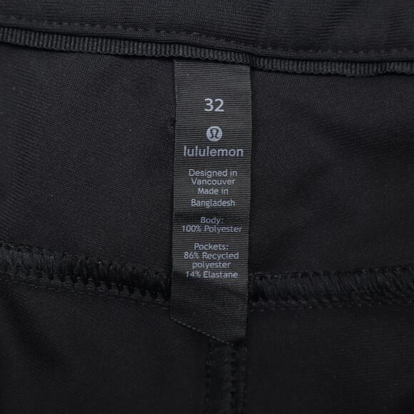 Lululemon Men's ABC Pant 30" Inseam Warpstreme Black/Brown Fade Sz 32 - Picture 6 of 9